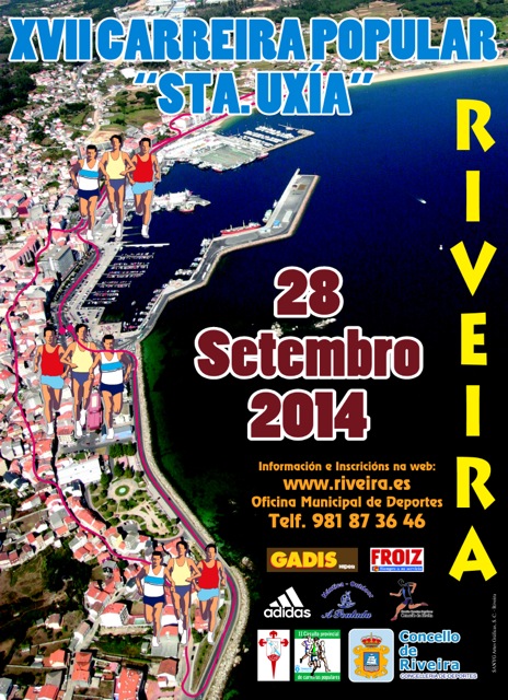 XVII Carreira Popular Santa Uxía de Riveira.