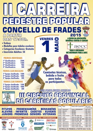 III CIRCUITO DEPUTACION -II Carreira Pedestre Popular Concello de Frades