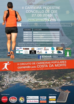 III CIRCUITO DEPUTACION &#8211; II Carreira Pedestre Concello de Cee