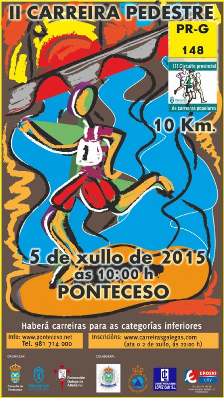 II Carreira Pedestre PR-G 148 de Ponteceso. III Circuito Provincial de Carreiras Populares Deputación Provincial de A Coruña