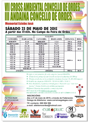 VII Cross ambiental Concello de Ordes