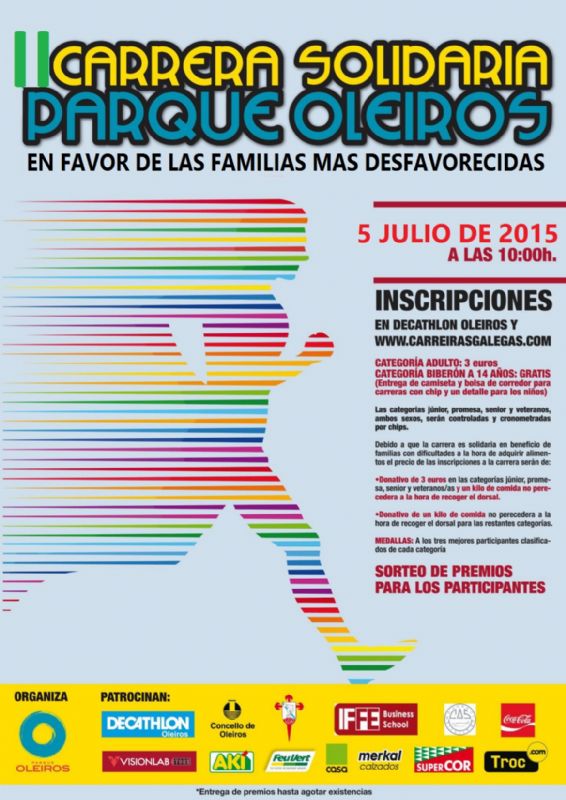 II Carrera Solidaria Parque Oleiros