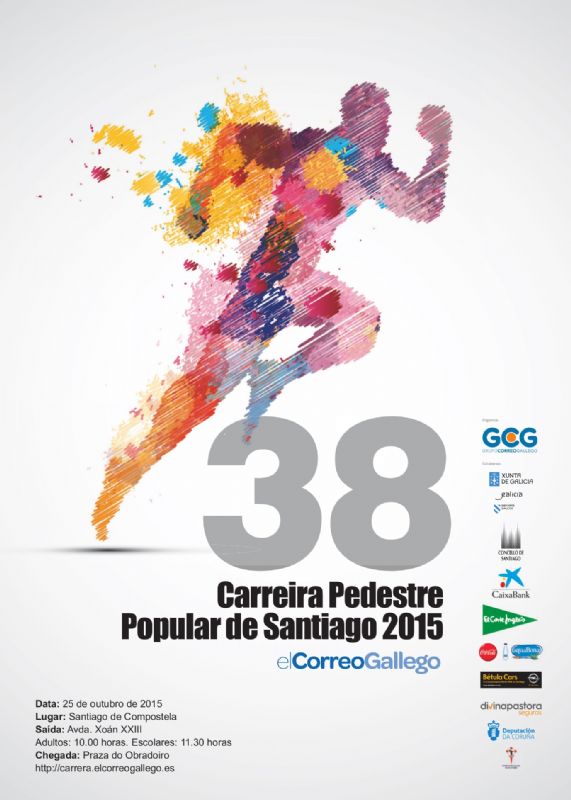 XXXVIII Carreira Pedestre Popular Santiago. EL CORREO GALLEGO