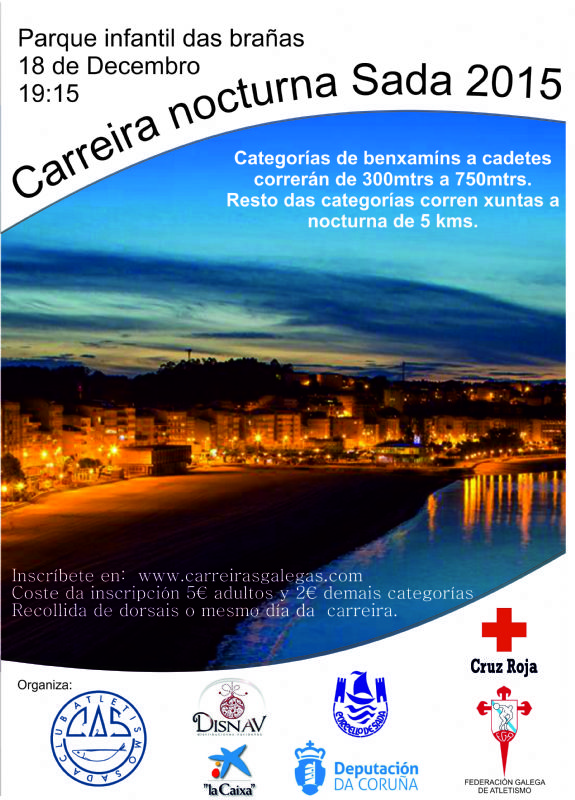 I Carreira Nocturna Sada-Cruz Roja