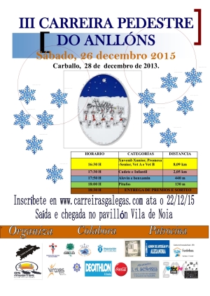 III Pedestre do Anllóns–Trofeo de Nadal