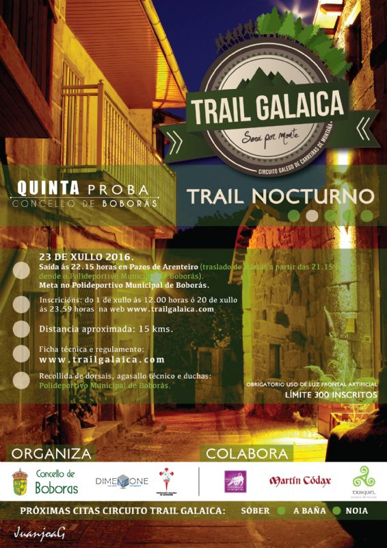 CIRCUITO TRAIL GALAICA 2016. Borborás