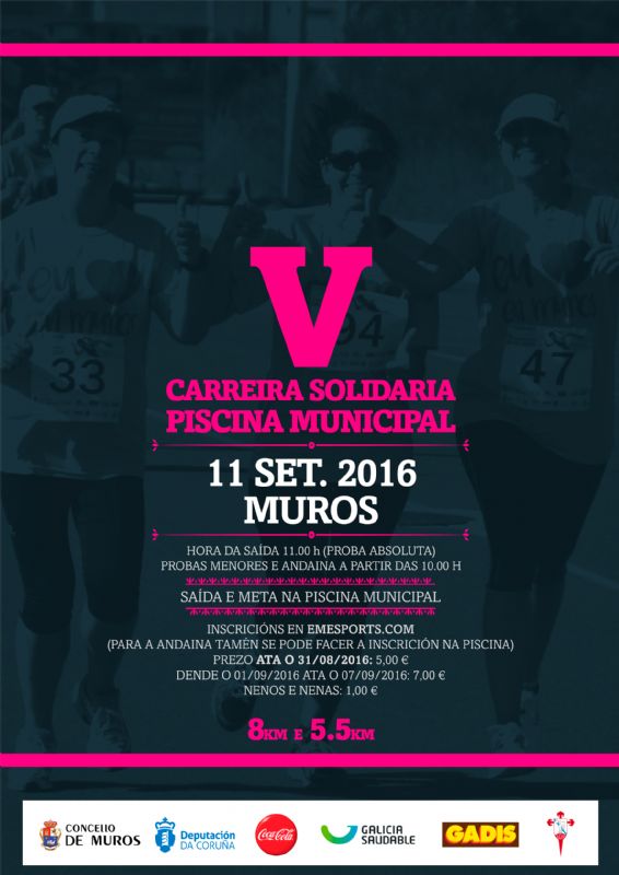 V Carreira Solidaria da Piscina Municipal de Muros