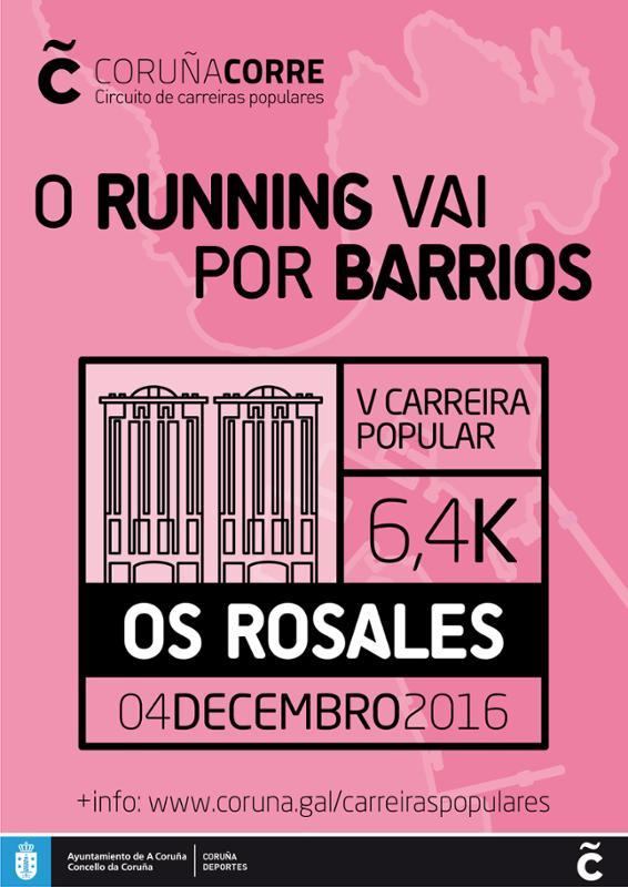 V Carrera Popular Los Rosales. Circuíto Coruña Corre