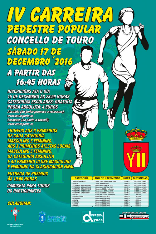 IV Carreira Pedestre Popular Concello de Touro