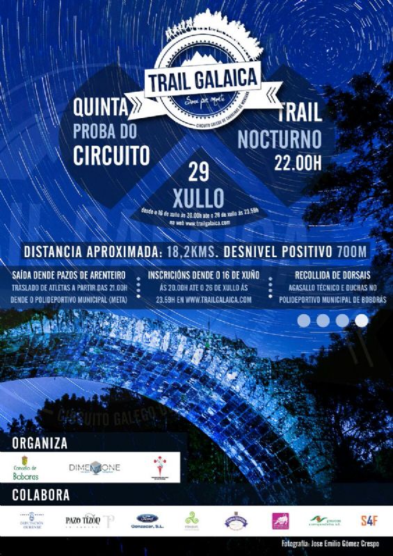 CIRCUITO TRAIL GALAICA 2017. Concello de Boborás
