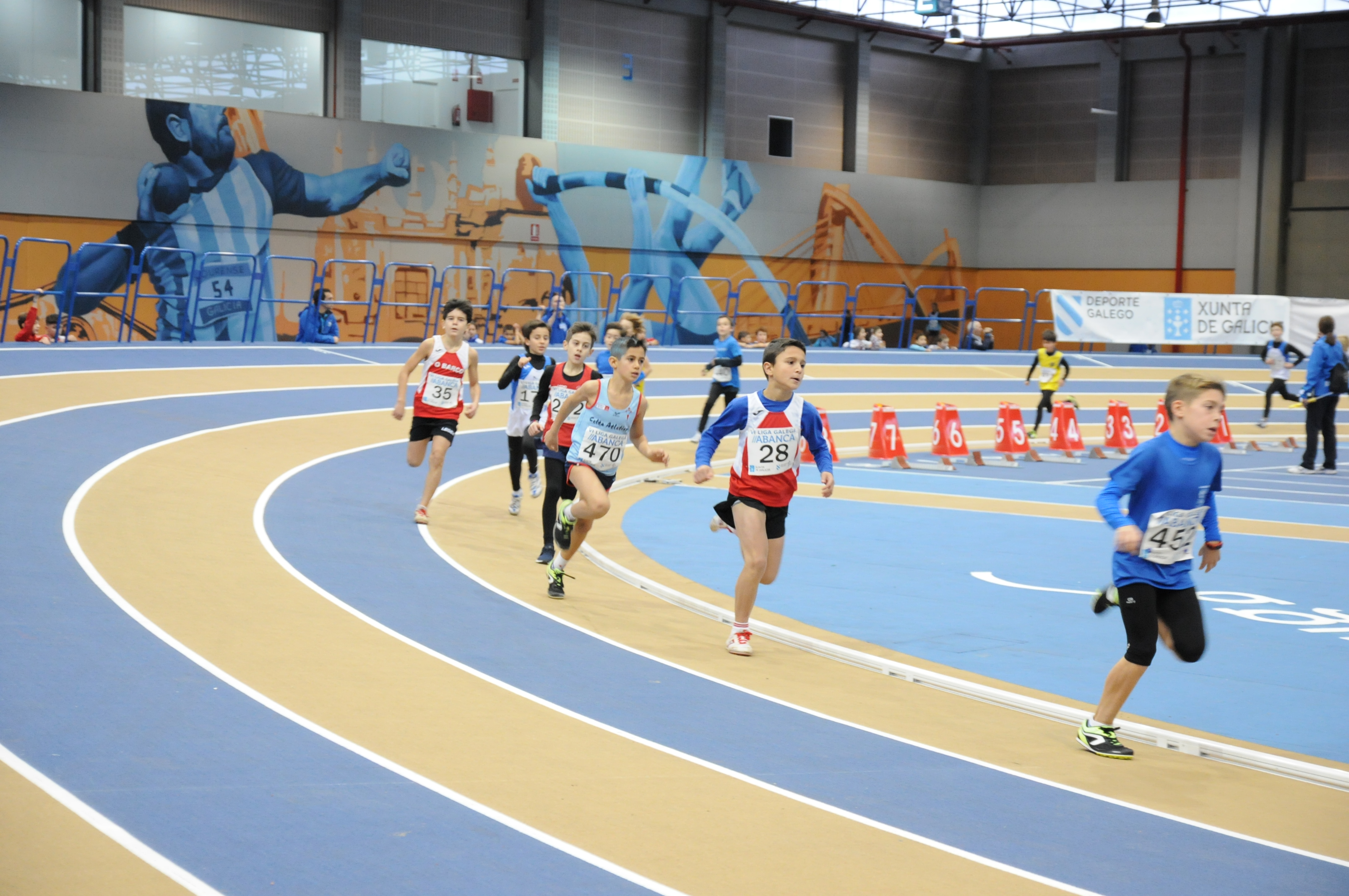 Aprázase o Campionato de pista cuberta Sub10, Sub12 e Sub14