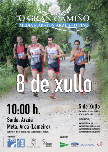 Medio Maratón O Gran Camiño Arzúa &#8211; O Pino 2018