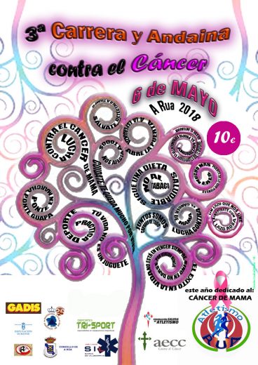 III Carreira e Andaina Contra o Cancro &#8211; A Rúa