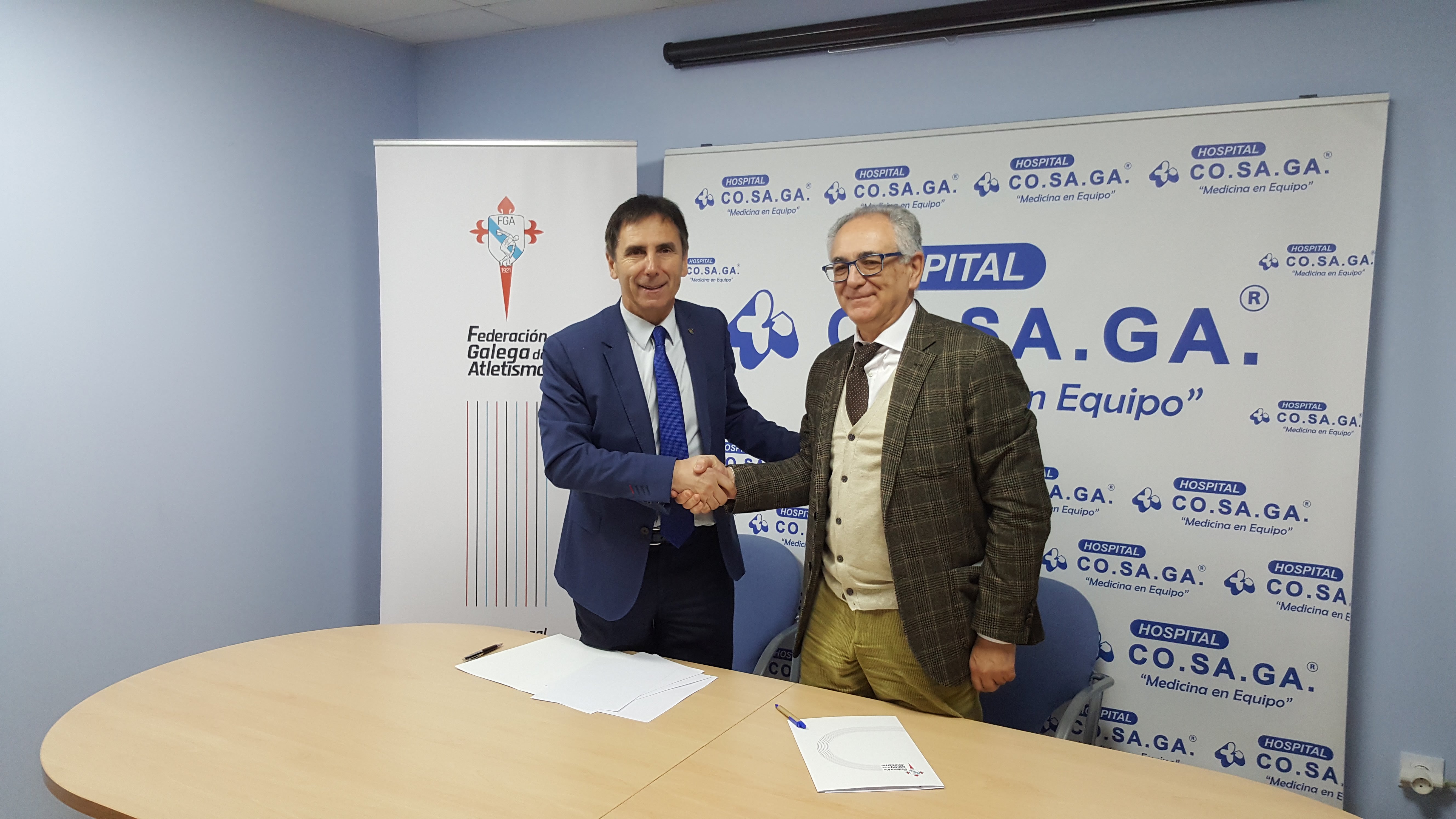 Asinado convenio co Hospital CO.SA.GA. de Ourense