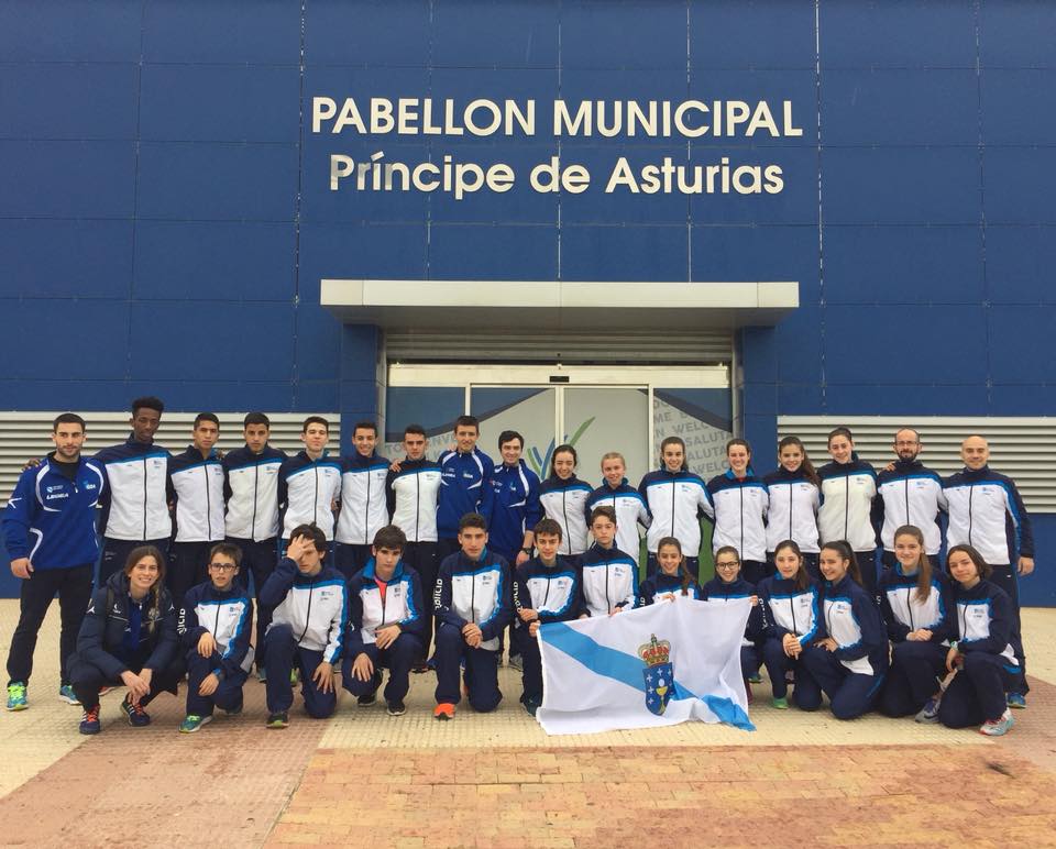 Cinco medallas para os nosos Sub-16 e Sub-18 en Murcia