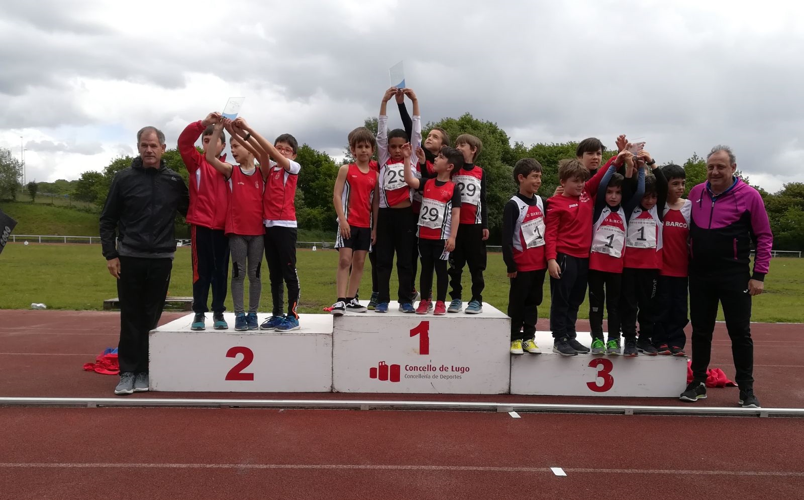 A canteira do atletismo, protagonista en Lugo