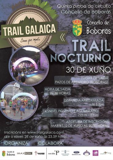 Trail Galaica &#8211; Trail Nocturno Boborás 2018