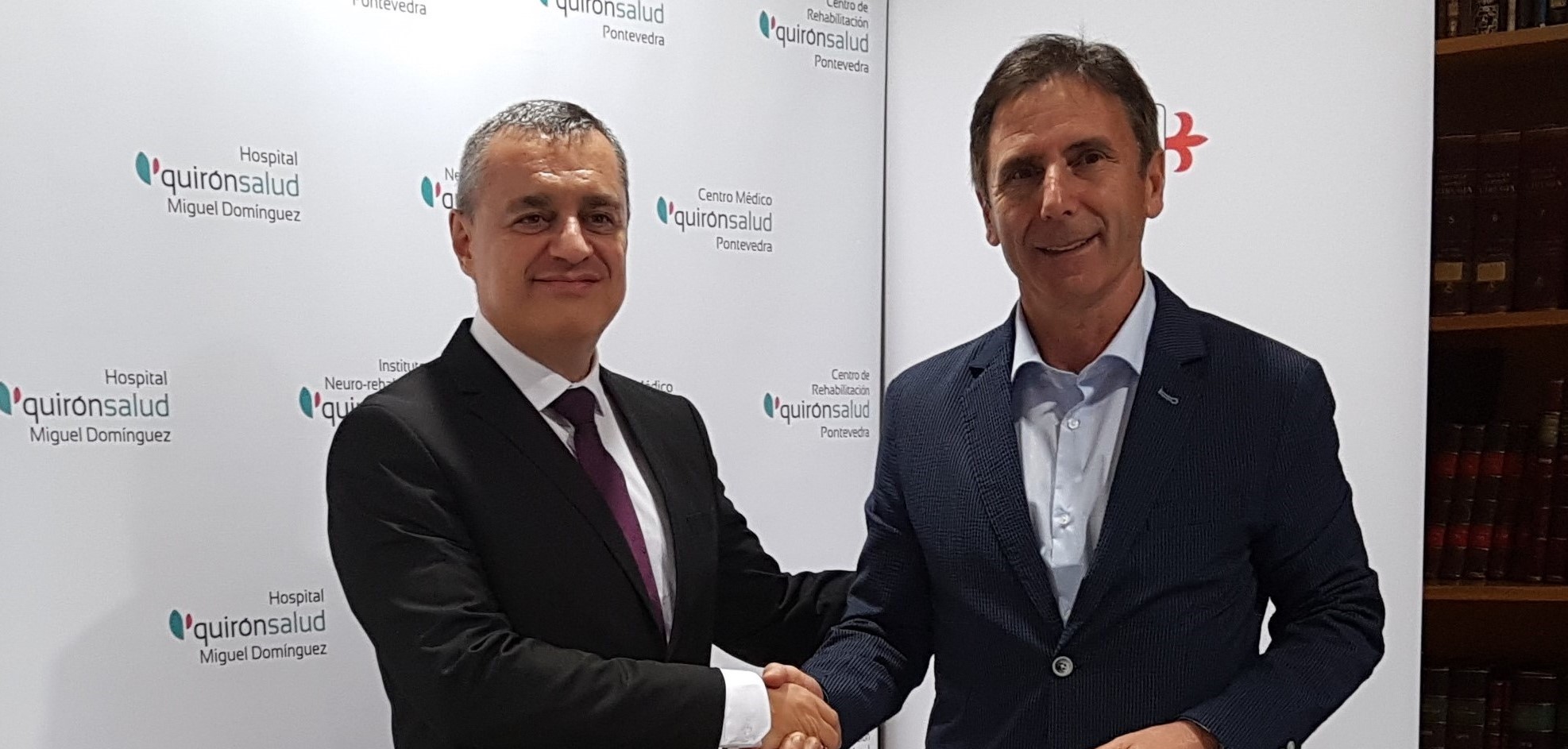 Asinado un convenio de colaboración co Centro Médico Quirónsalud Miguel Domínguez