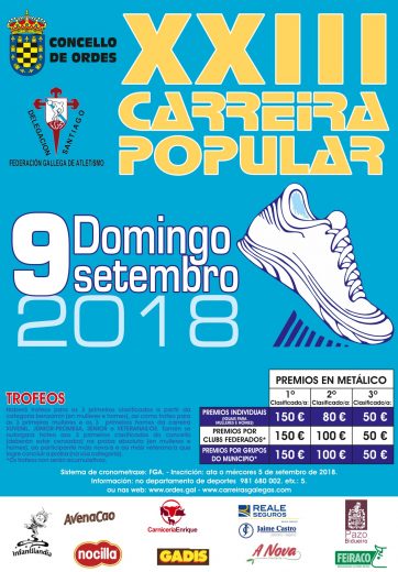 XXIII Carreira Popular Concello de Ordes