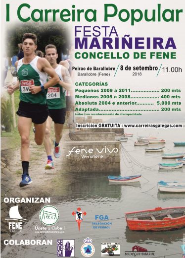 I Carreira Popular Festa Mariñeira Concello de Fene