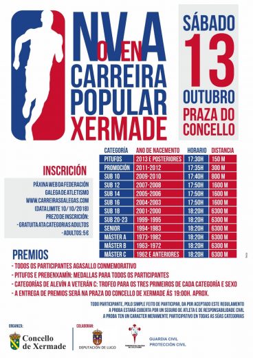 IX Carreira Popular Concello de Xermade
