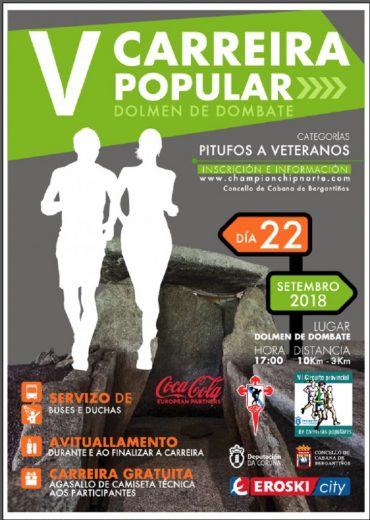 V Carreira Popular Dolmen de Dombate
