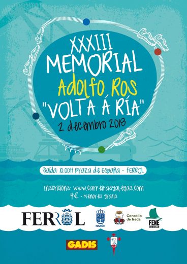 XXXIII Memorial Adolfo Ros &#8211; Volta á Ría