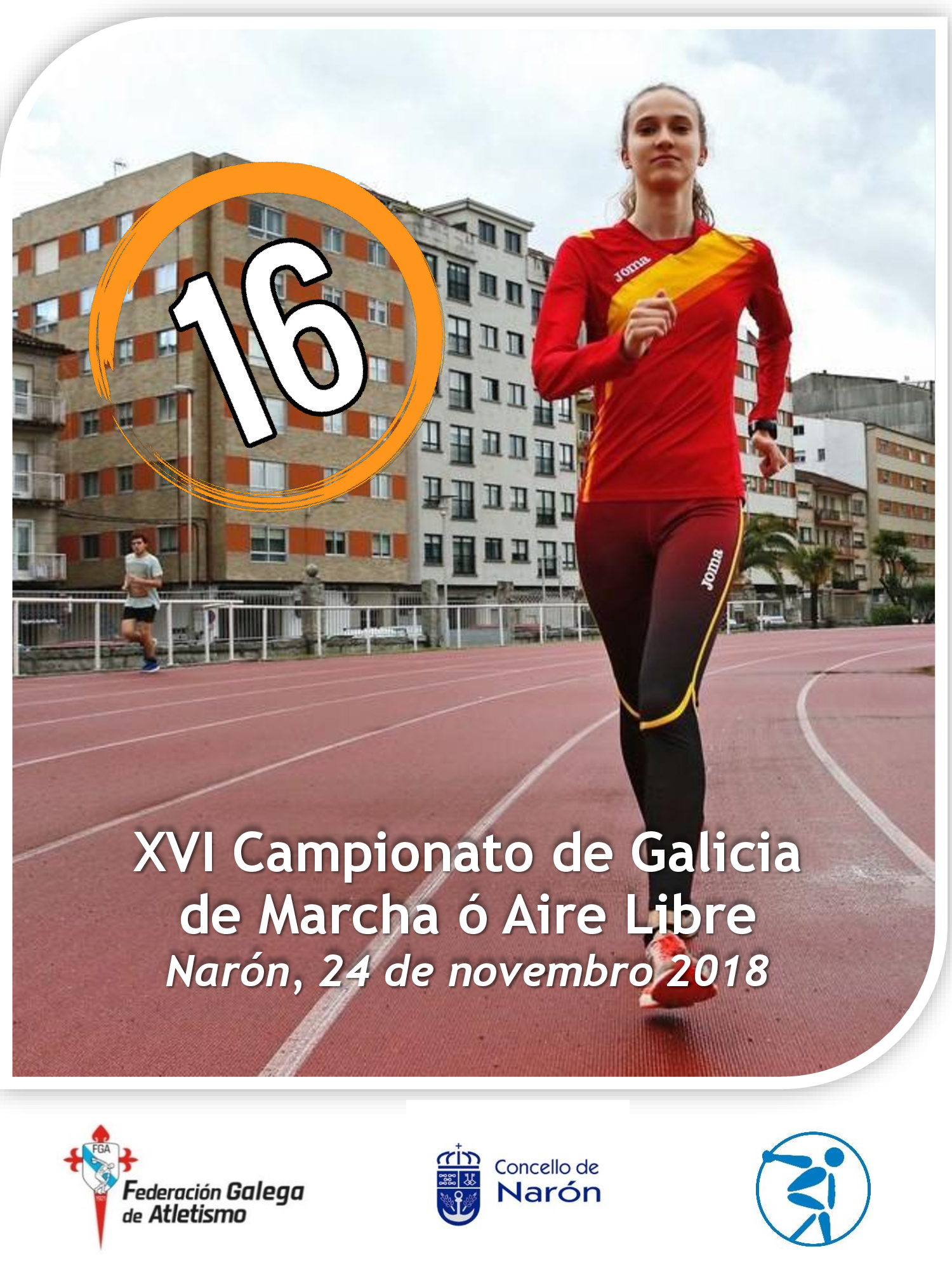 XVI Campionato de Galicia de Marcha en Pista ao Aire Libre