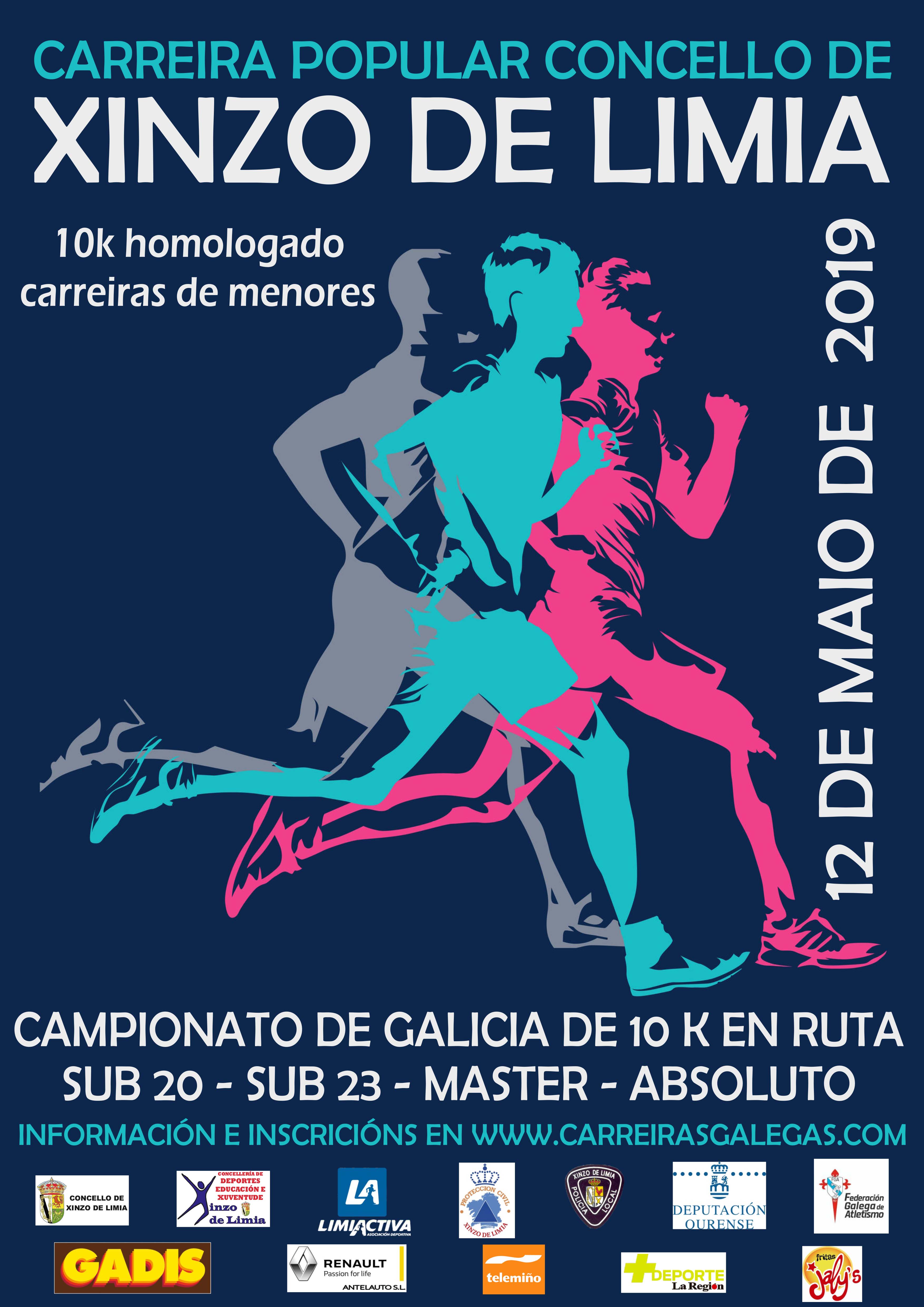 XII Campionato de Galicia de 10 Km. en Ruta