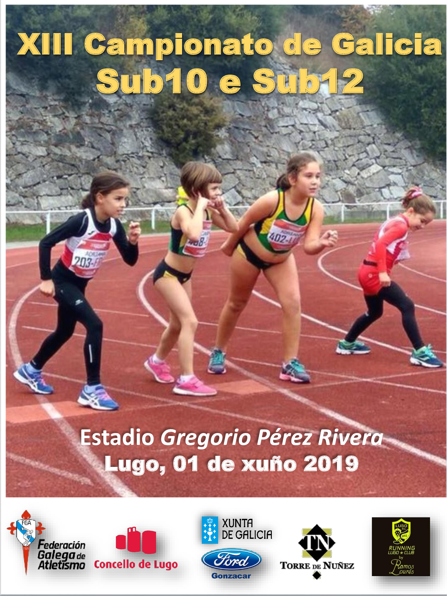 XIII Campionato de Galicia Sub10 – Sub12 en Pista ao Aire Libre