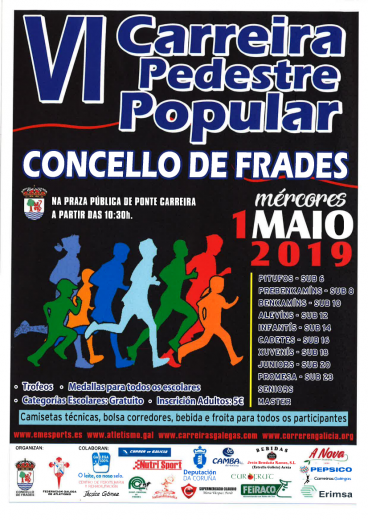 VI Carreira Pedestre Popular Concello de Frades