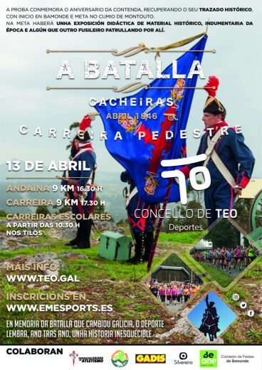 Carreira Pedestre Batalla de Cacheiras 2019