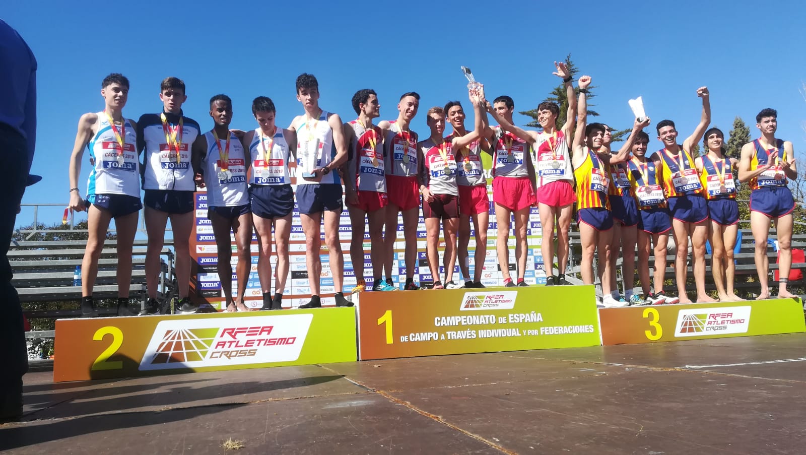 Medallas para El Naboaui, Ben, Novales e os Sub23