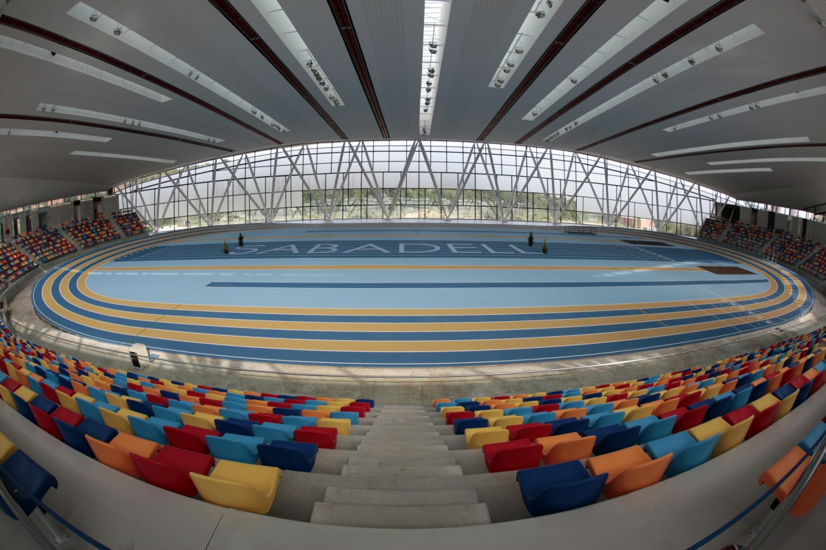 Os Sub16 pechan a pista cuberta en Sabadell