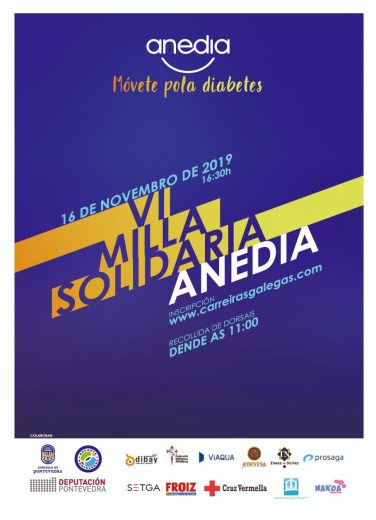 VI Milla Solidaria ANEDIA – Que a Diabete Non te Pare