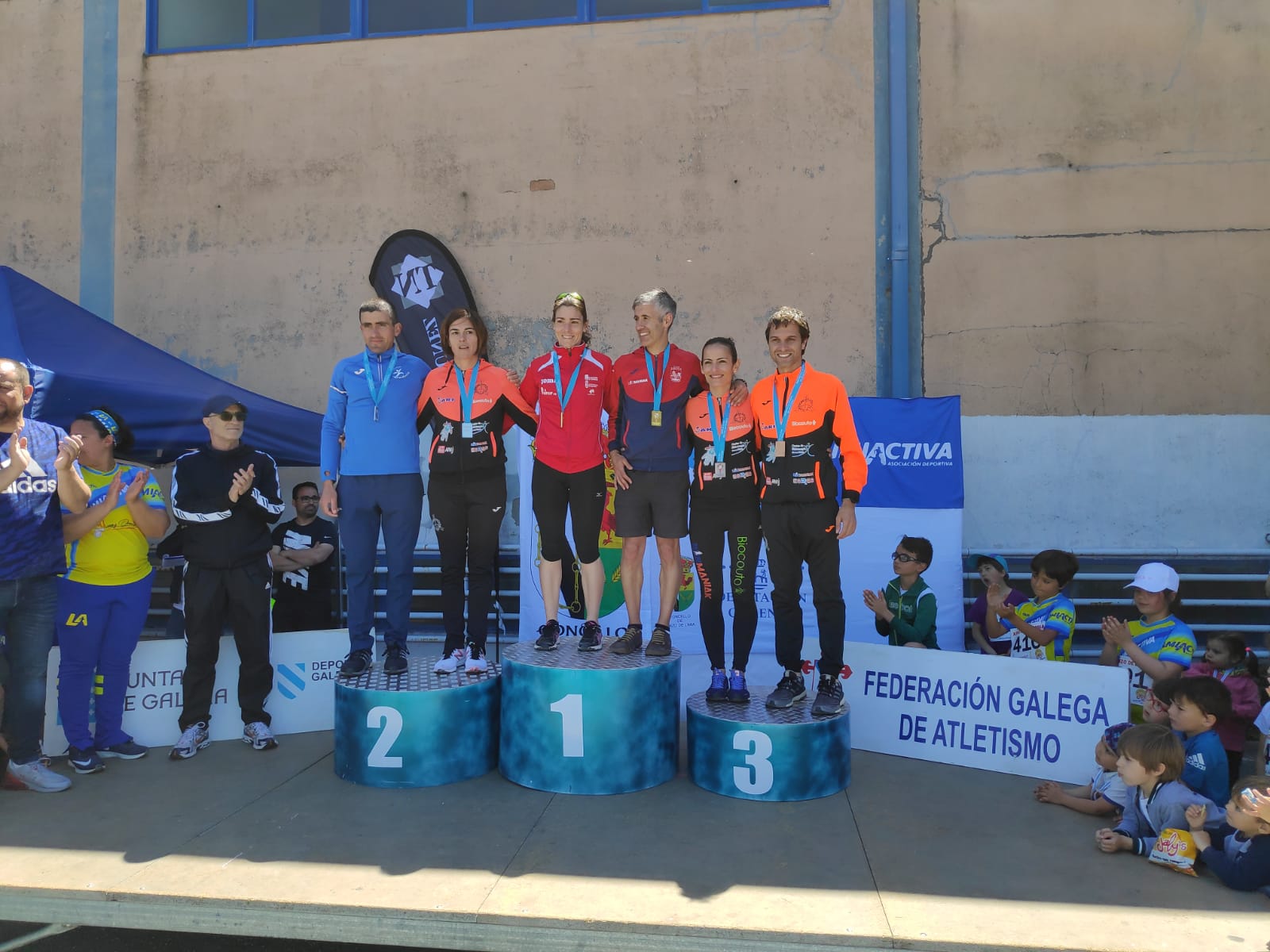 Iria Fernández e Rubén Diz dominaron o galego dos 10 km.