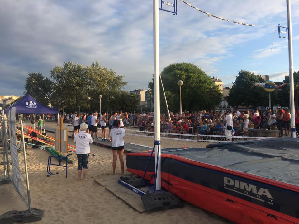 Éxito de público en &#8220;Saltar na praia&#8221;