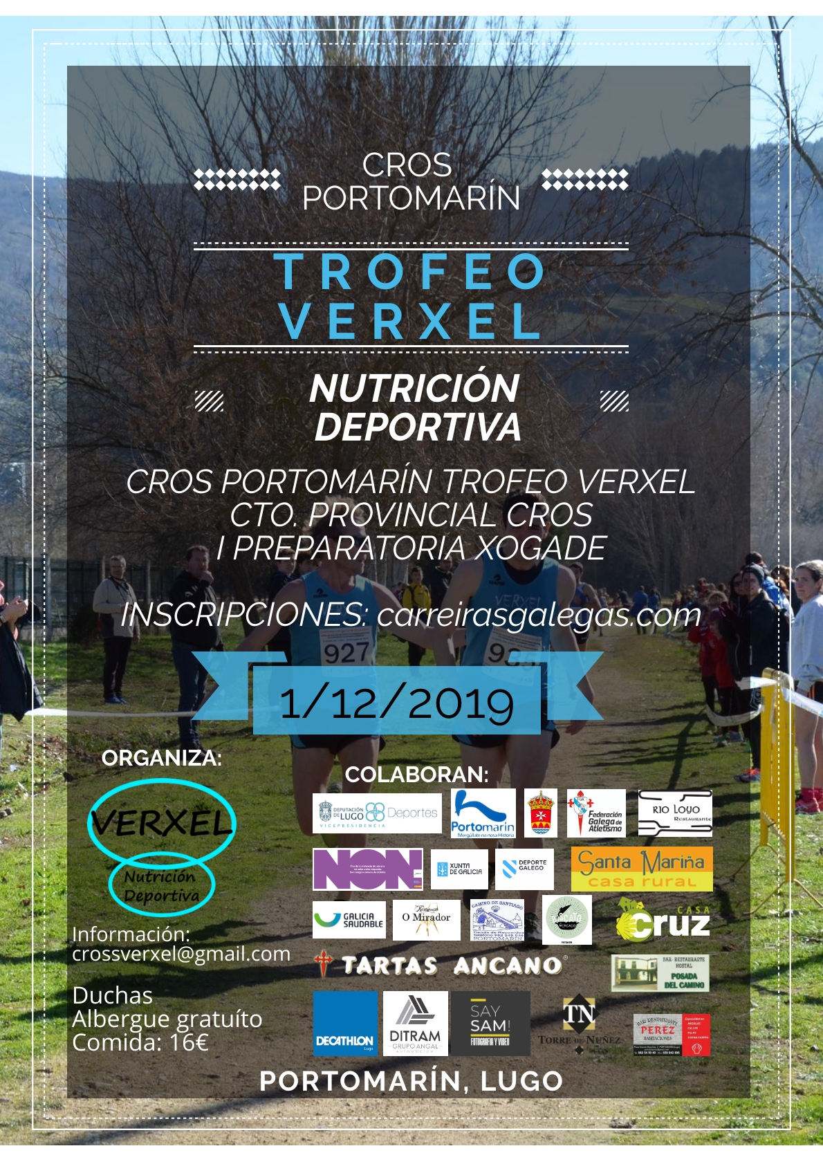I Cros Portomarín – Trofeo Verxel- Cto. Provincial de Cross