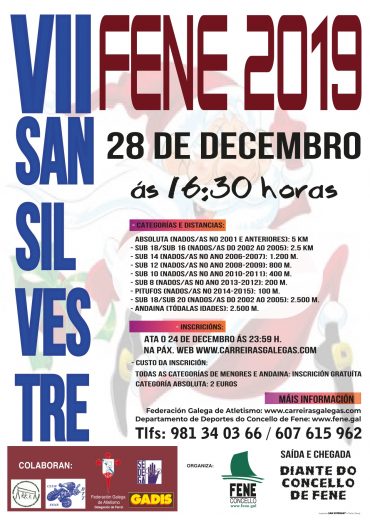 VII San Silvestre Concello de Fene