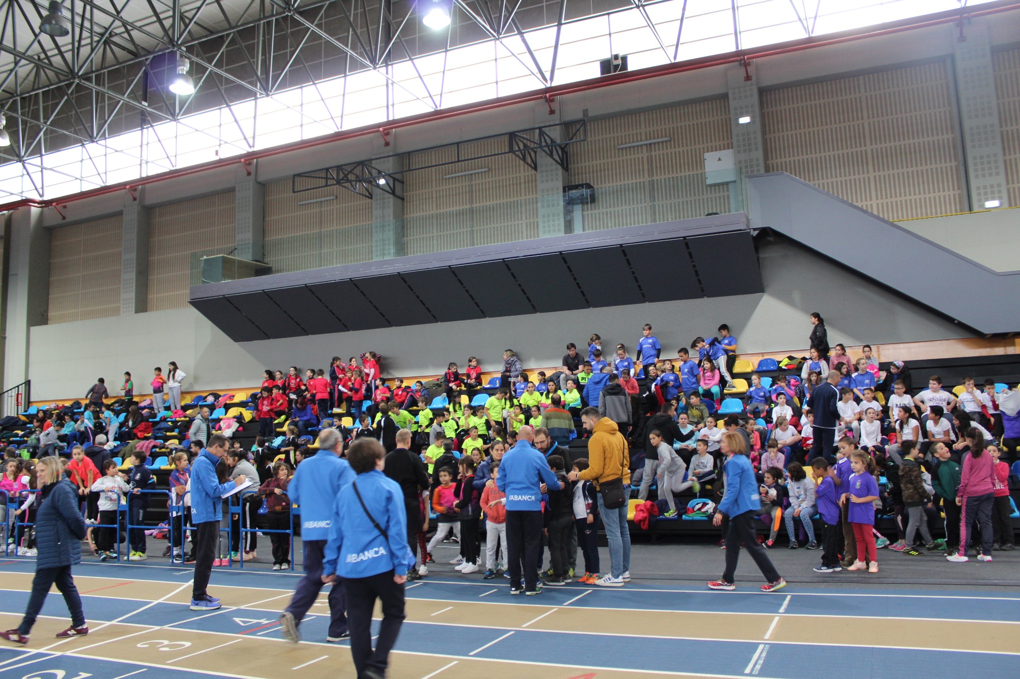 Éxito de participación de &#8220;Xogando ó Atletismo&#8221;