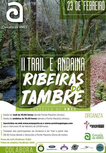 II Trail e Andaina Ribeiras do Tambre – Concello de Ames