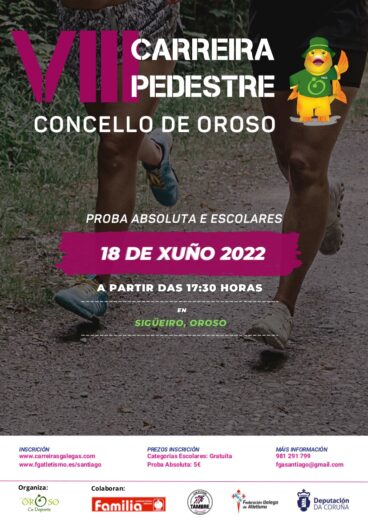 VIII Carreira Pedestre Concello de Oroso