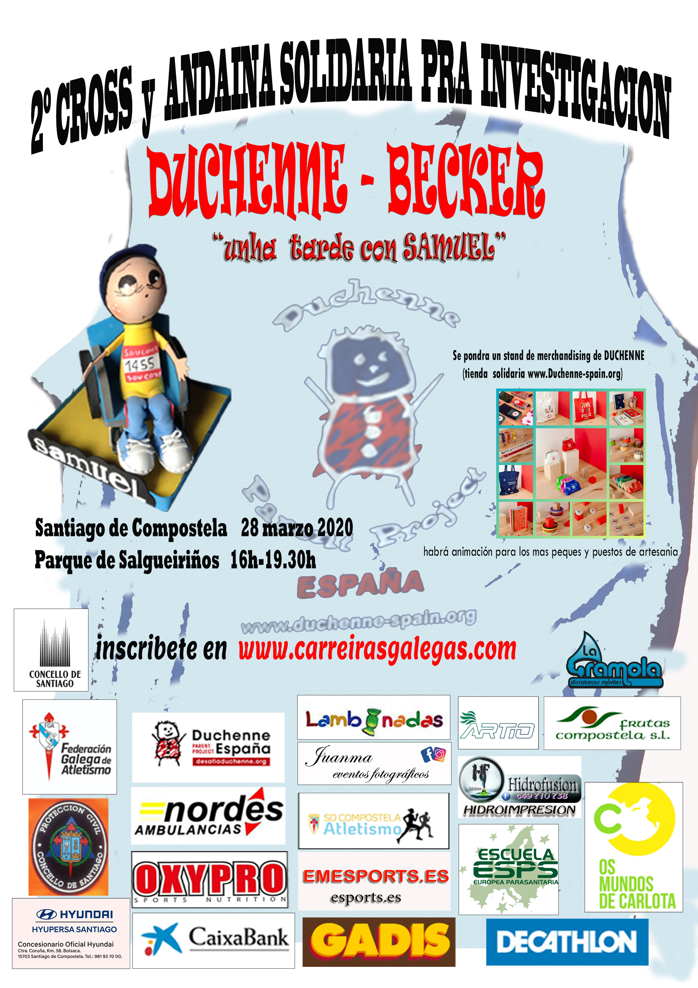 II Cros Solidario en favor da Investigación de Duchenne e Becker “Unha tarde con Samuel” – APRAZADA