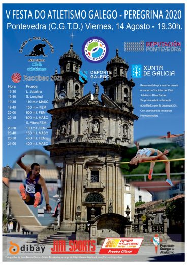 V Festa do Atletismo Galego – Peregrina 2020