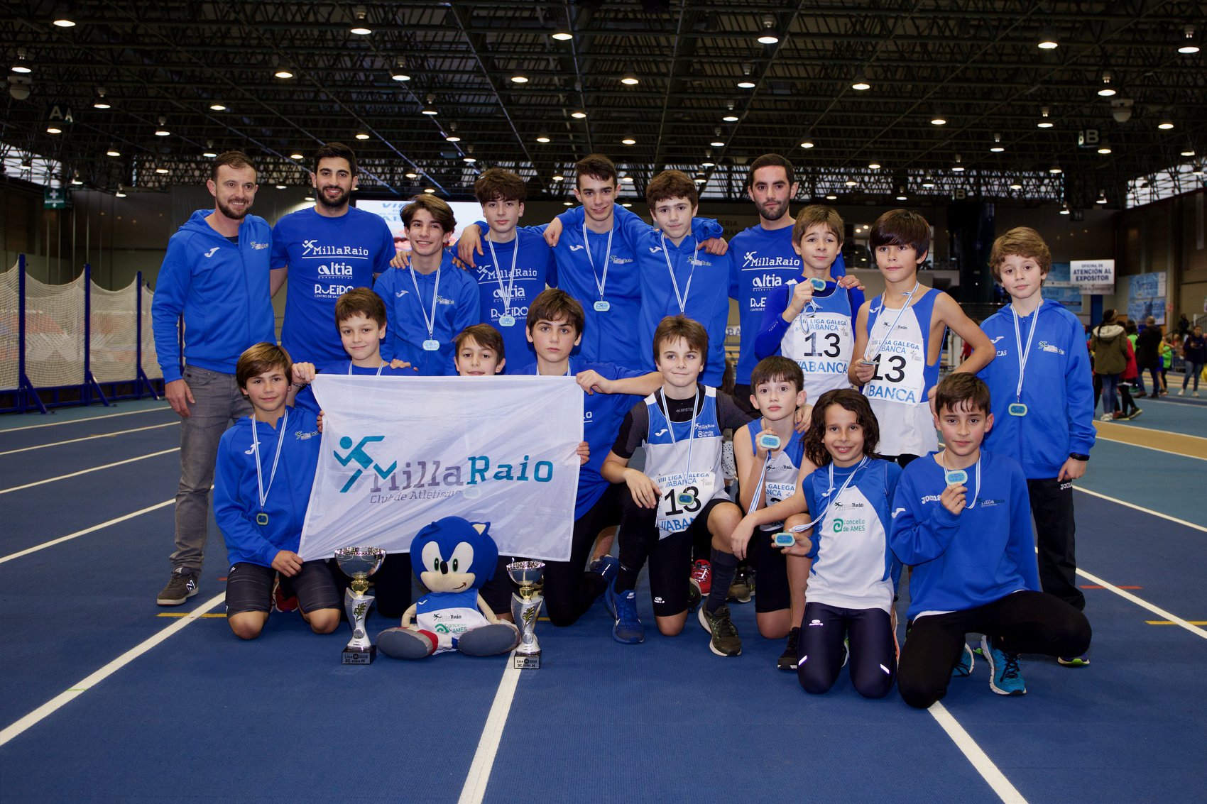 Os Sub14 do Millaraio, á procura dun bo nacional