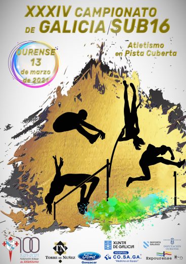 XXXIV Campionato de Galicia Sub16 + Control Sub10,12,14 pista cuberta