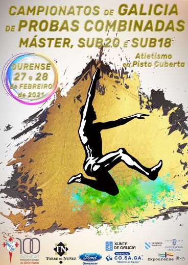 Campionato de Galicia de Probas Combinadas Máster – Sub20 – Sub18 en Pista Cuberta 2021