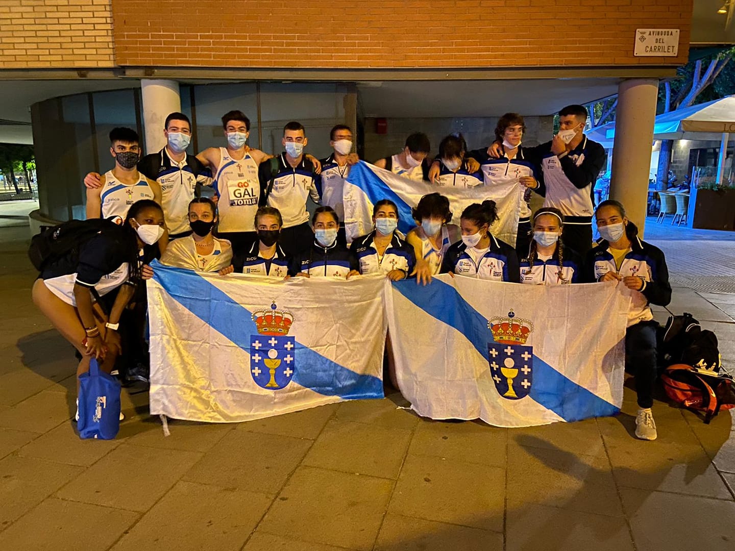 A Selección Galega Sub18 roza o podio en Granollers
