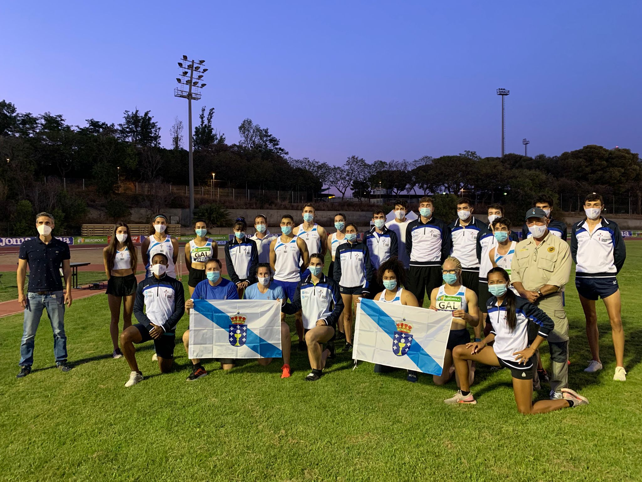 Oitavo lugar para a Selección Galega no Nacional Autonómico