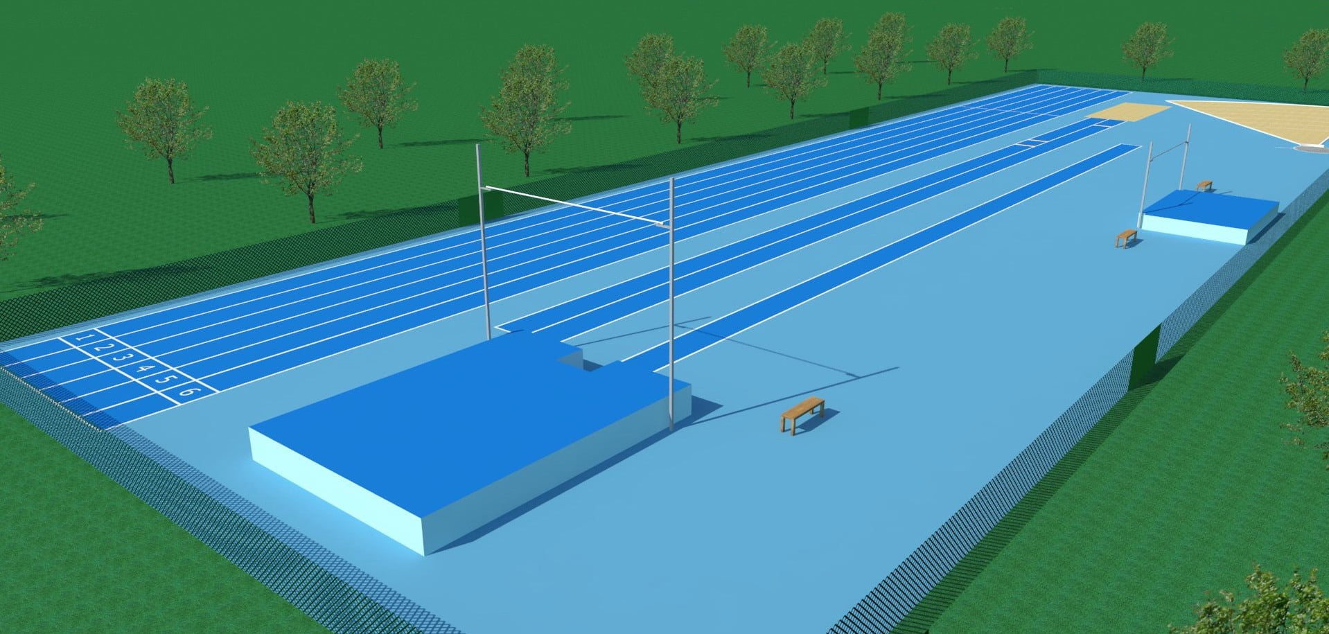 A FGA pon a disposición un anteproxecto de Módulo exterior de atletismo